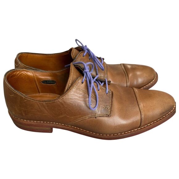 Allen Edmonds Oak Street Brown Cap Toe Oxford Dress Shoe Dainite Soles Size 11.5 - Picture 10 of 11